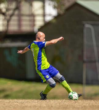 Bonnet Bay FC senior player at Lakewood, 2024